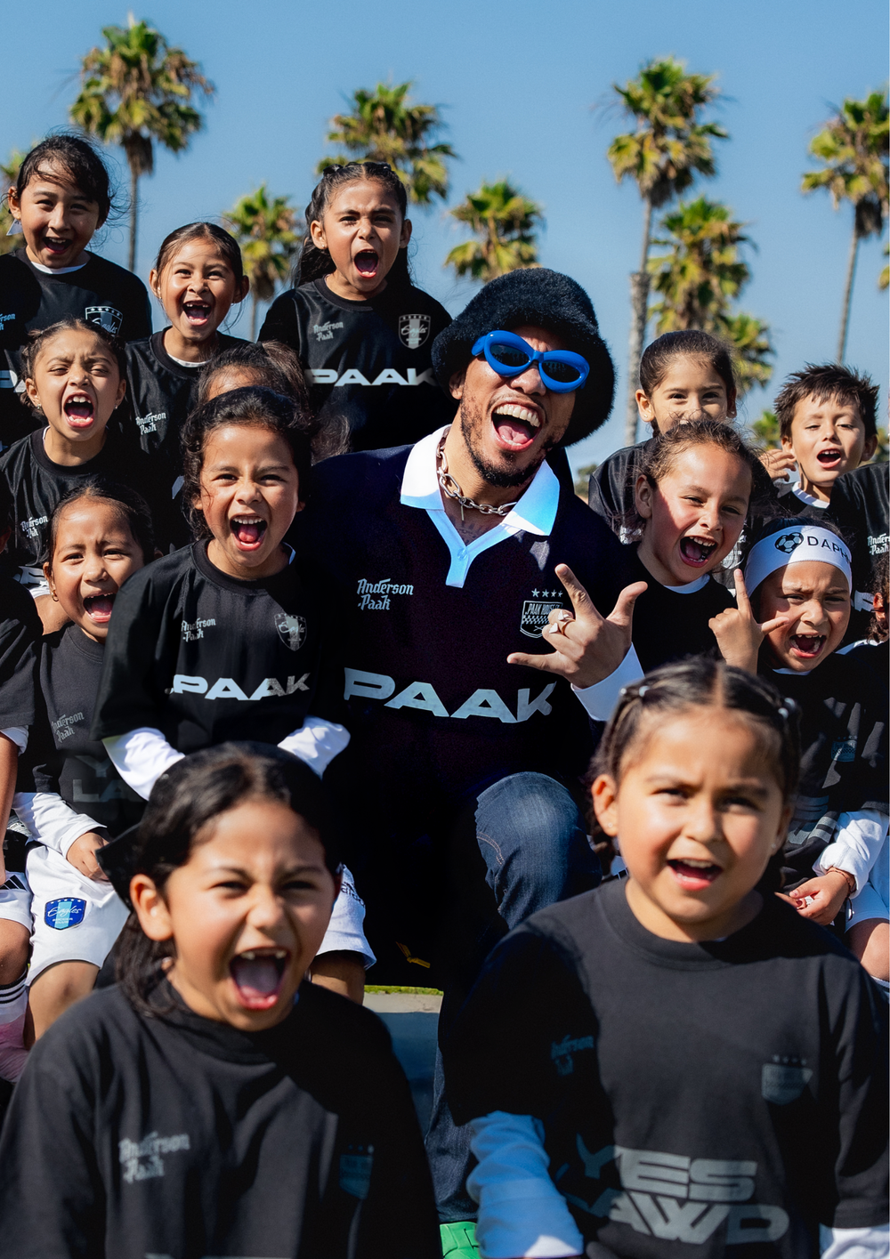 Anderson .Paak Drops Soccer Kit for His Hometown Girls’ Team