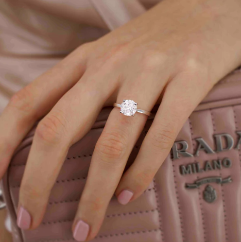 ethical and sustainable lab grown and natural diamond rings by Lily Arkwright top rated jeweller in UK for engagement rings 