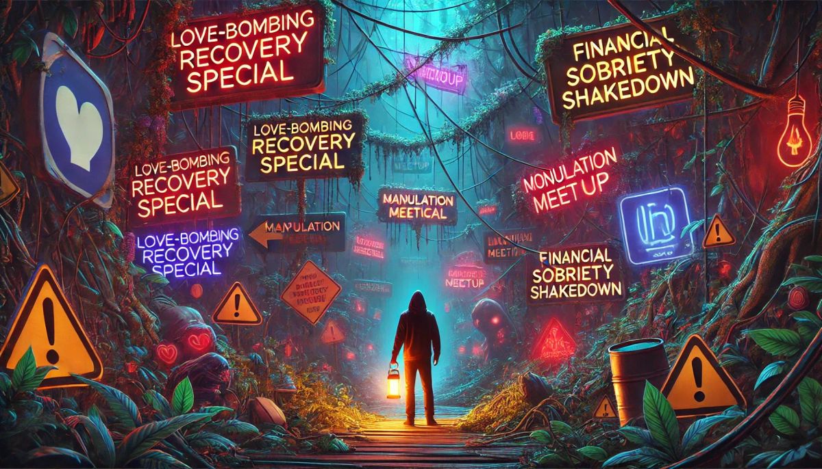 Digital Sobriety Sharks: When Recovery Spaces Become Hunting Grounds