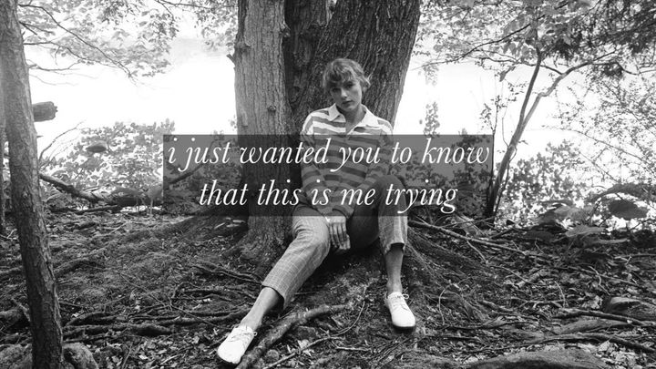 Taylor's “This Is Me Trying”