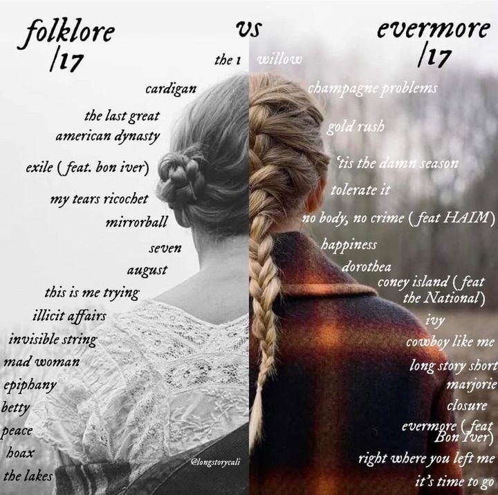 Folklore/Evermore as One Story
