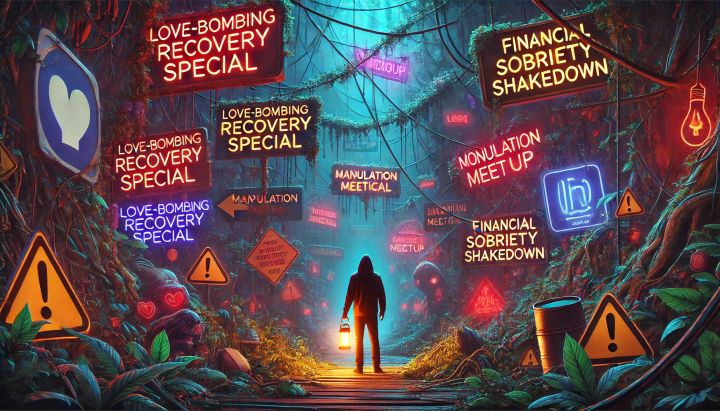 Digital Sobriety Sharks: When Recovery Spaces Become Hunting Grounds