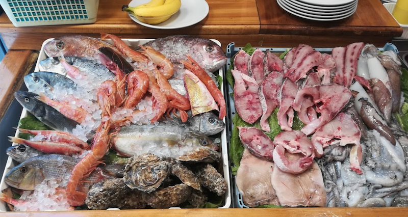 A parade of fish in Sicily