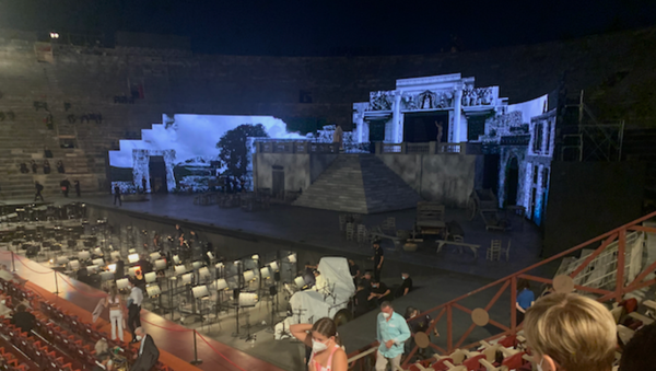 Verona and an Opera Rain Out