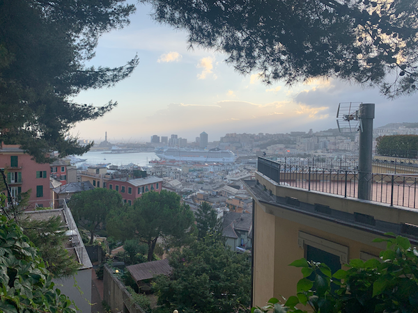 Night Six in Genoa: Nietzsche, Castelletto, and Fasona