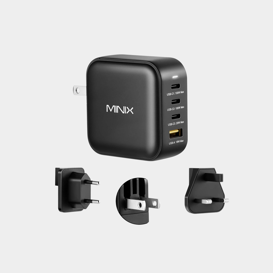 NEO P3 100W Turbo 4-Ports GaN Wall Charger