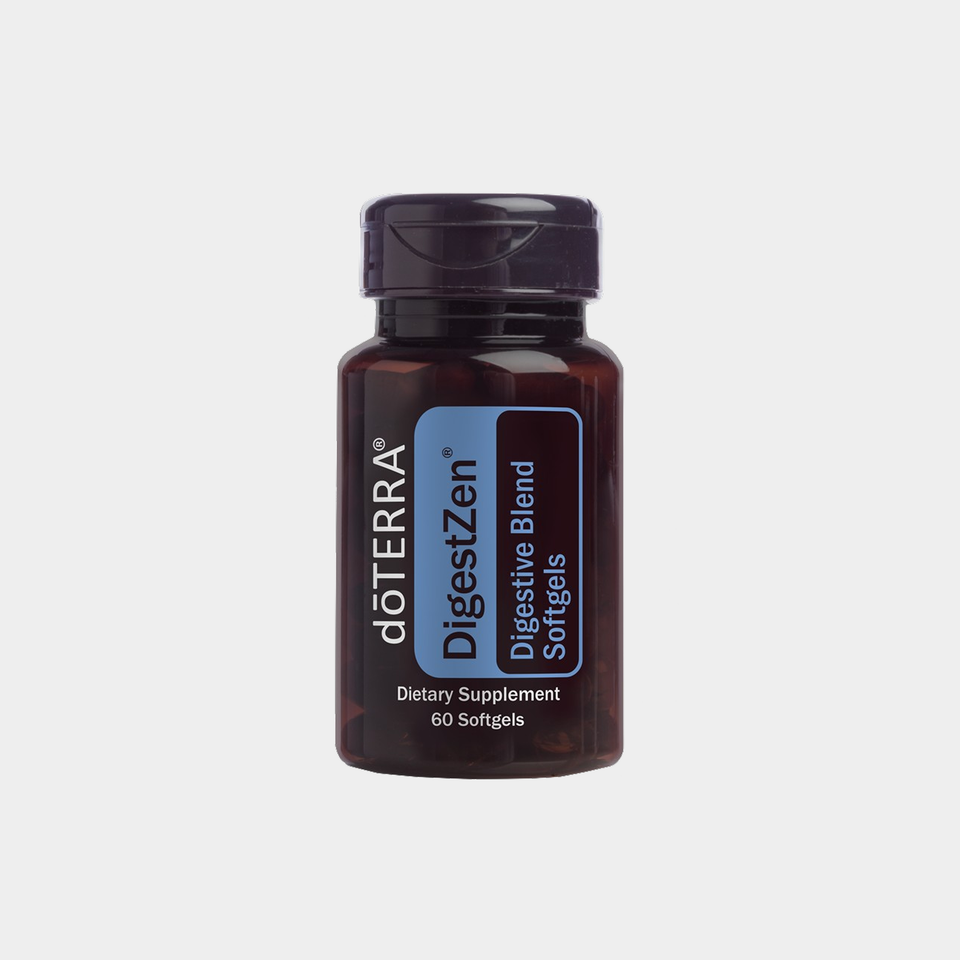 DigestZen Essential Oil Digestive Blend Softgels