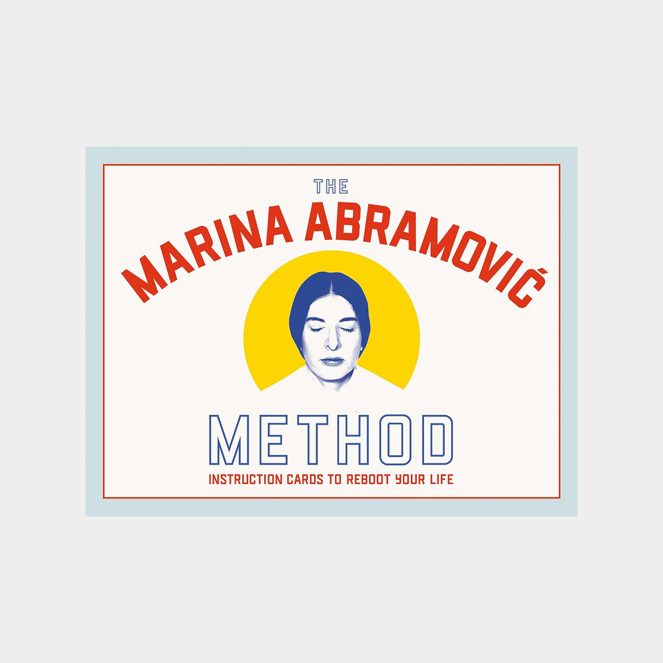 The Marina Abramović Method Card Deck
