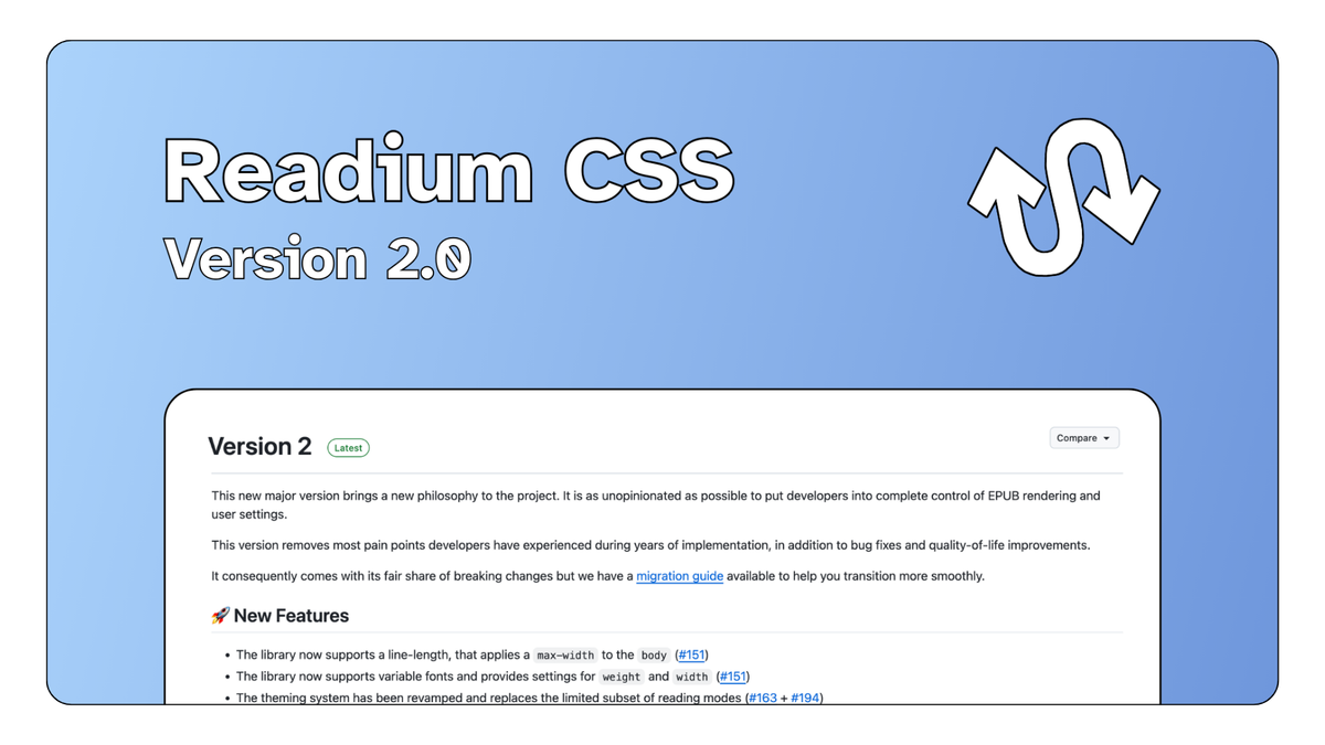 Release Note · Readium CSS 2.0