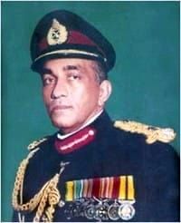 General Deshamanya Denis Perera, former Commander of the Sri Lanka Army, noted for modernizing the Army and founding the Sri Lanka Military Academy.