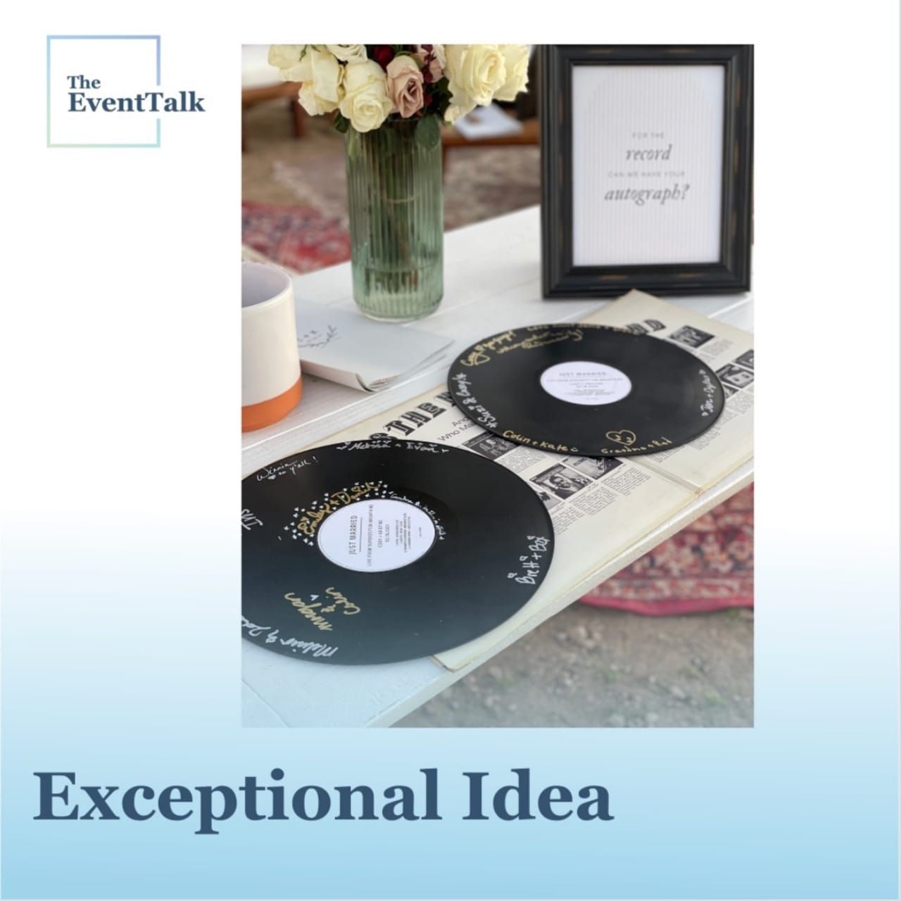 Sign the Record, Not the Guest Book