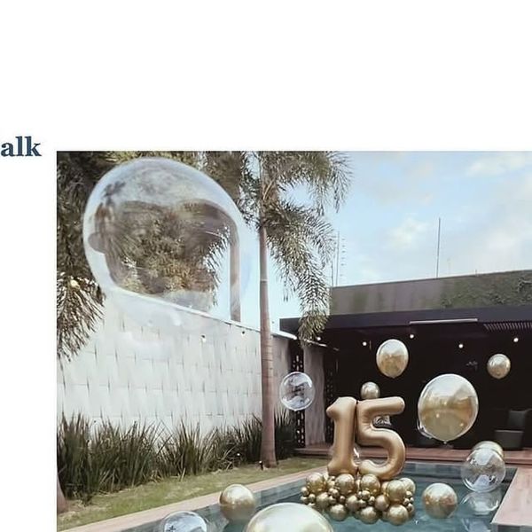 From the original Instagram post: Balloons That Earn Their Own Wall