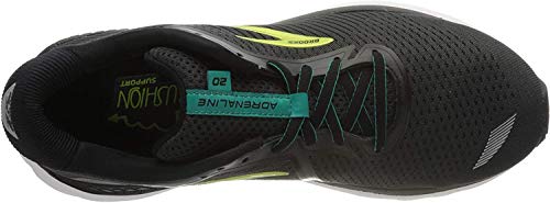 Brooks Men's Adrenaline GTS 20, Black/Lime, 13 D US Brooks Men's Adrenaline GTS 20, Black/Lime, 13 D US