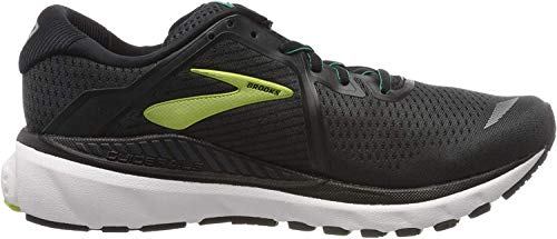 Brooks Men's Adrenaline GTS 20, Black/Lime, 13 D US Brooks Men's Adrenaline GTS 20, Black/Lime, 13 D US