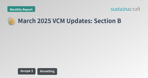 March 2025 VCM Updates: Section B