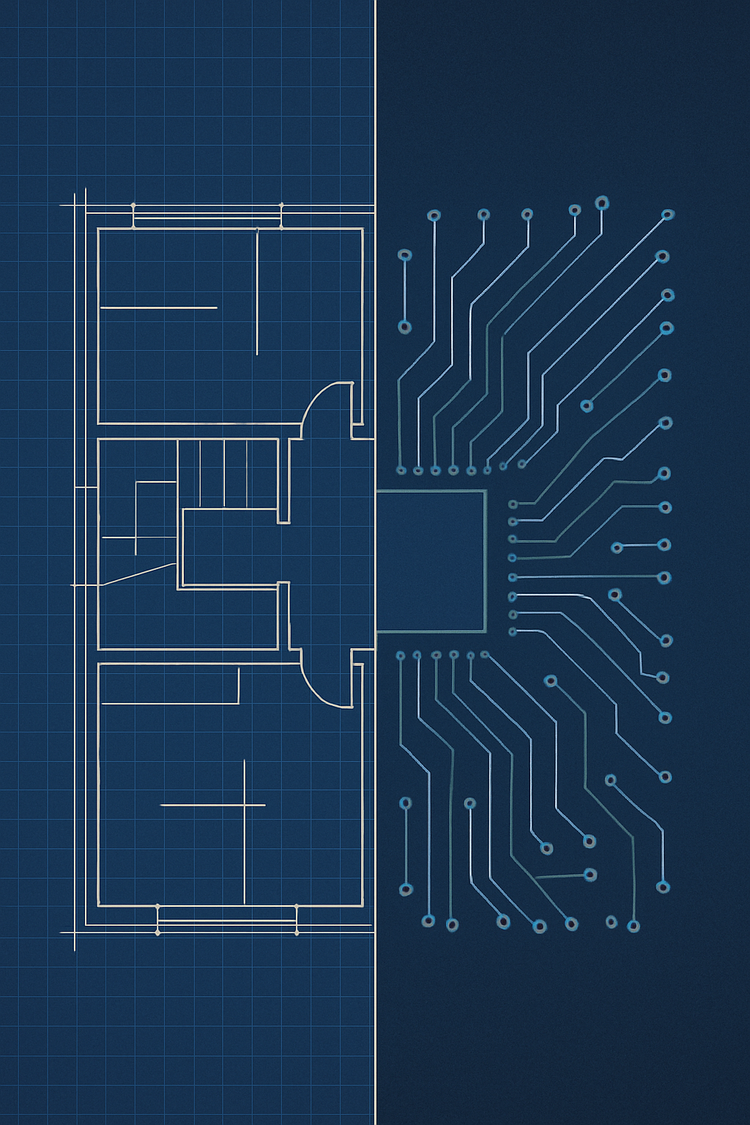Blueprints & Binary: Two Languages of Order