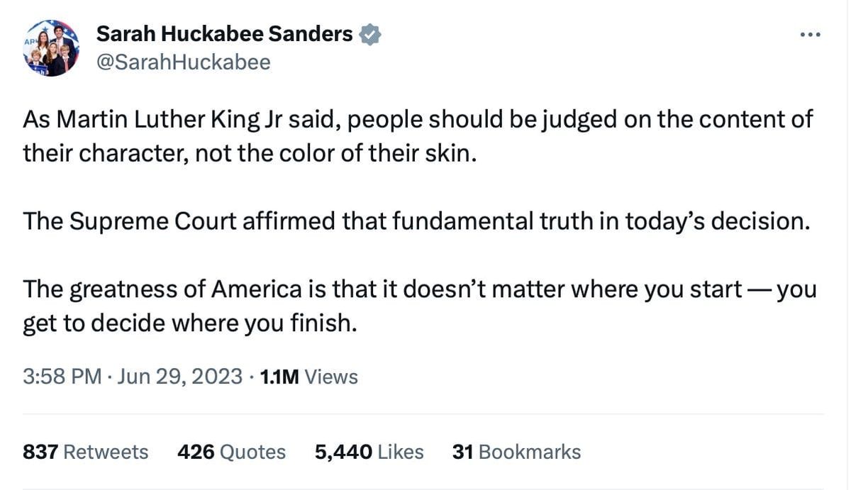 The Only MLK Quote They Know