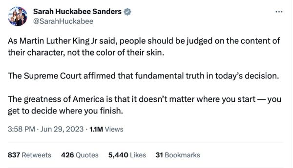 The Only MLK Quote They Know