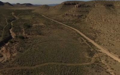 Gulleys for Grassland Restoration #1 - Desert Permaculture - Gulleys for Grass and Wells