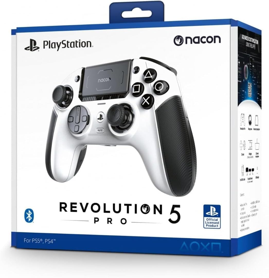 Control gamer Nacon Revolution 5 Pro para PlayStation ideal para jugadores profesionales