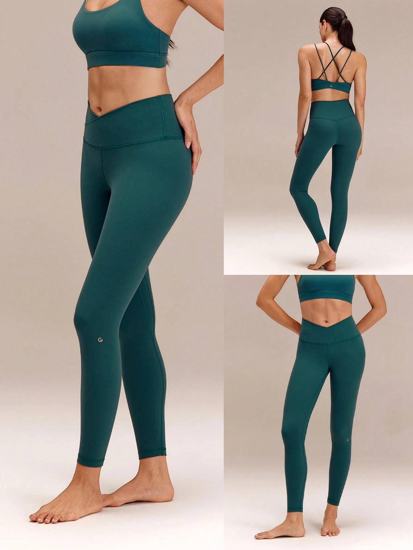 GLOWMODE FeatherFit Crossover Leggings