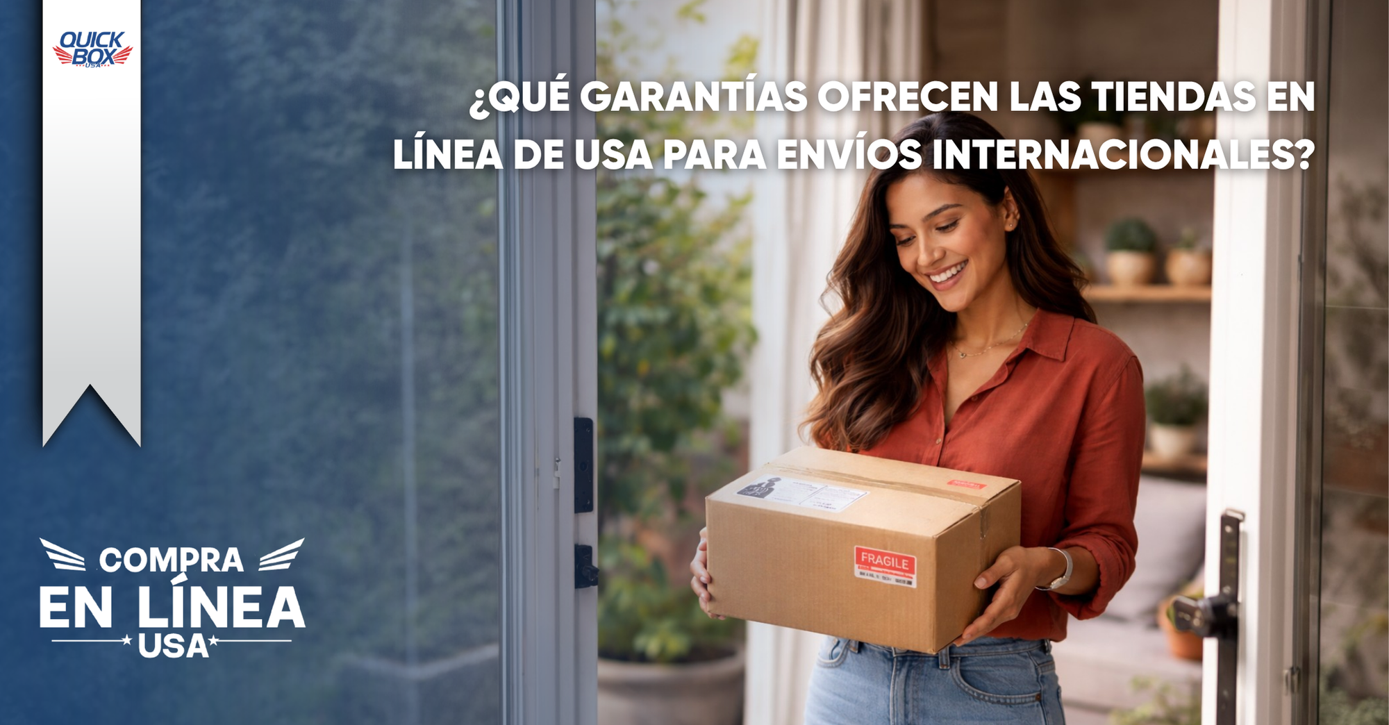 ¿Qué garantías ofrecen las tiendas en línea de USA para envíos internacionales?