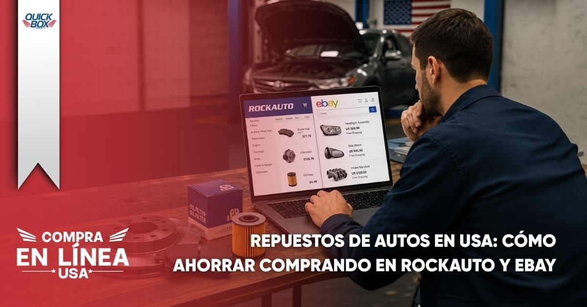 Repuestos de Autos en USA: cómo ahorrar comprando en RockAuto y eBay