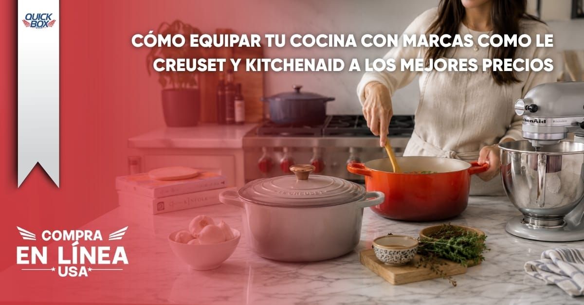 Cómo equipar tu cocina con marcas como Le Creuset y KitchenAid a los mejores precios