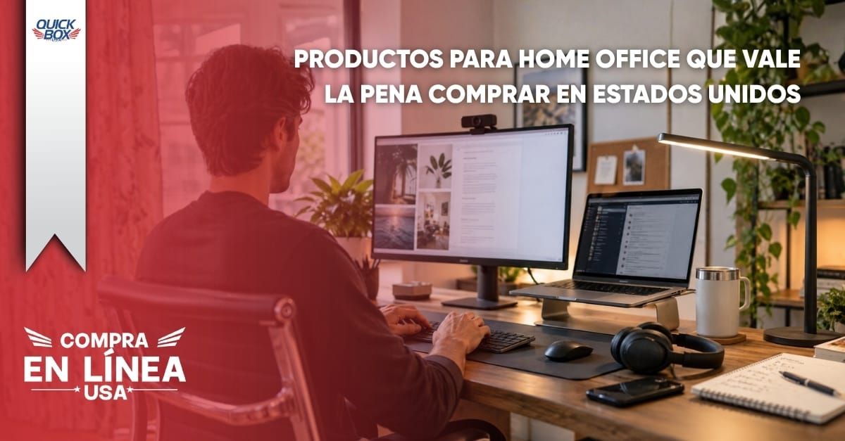 Productos para home office que vale la pena comprar en Estados Unidos