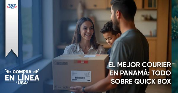 Compra en línea a través de Quick Box USA Courier