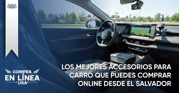 Los mejores accesorios para carro que puedes comprar online desde El Salvador