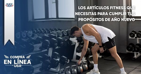 Los artículos fitness que necesitas para cumplir tus propósitos de año nuevo
