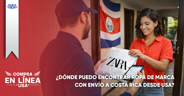 ¿Dónde puedo encontrar ropa de marca con envío a Costa Rica desde USA?