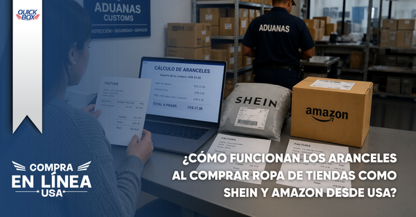 ¿Cómo funcionan los aranceles al comprar ropa de tiendas como Shein y Amazon desde USA?