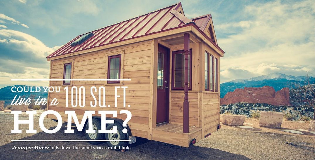 Could You Live in a 100 Sq. Ft. Home?