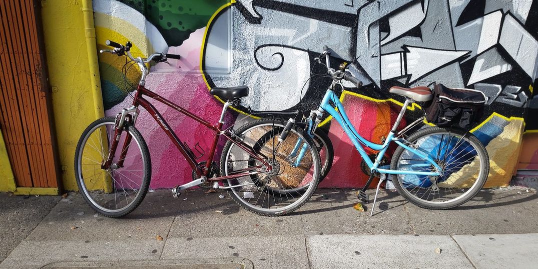Photos of How Not to Lock Your Bike in SF