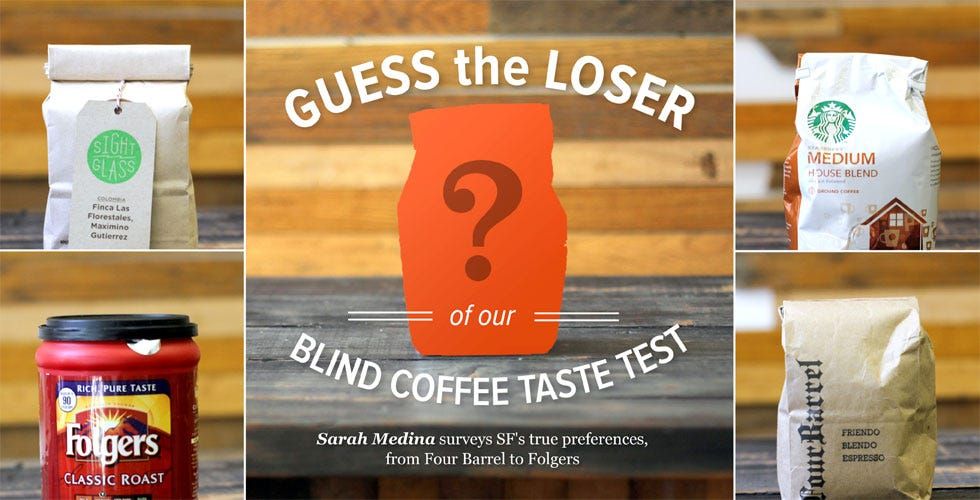 Guess The Loser of Our Blind Coffee Taste Test