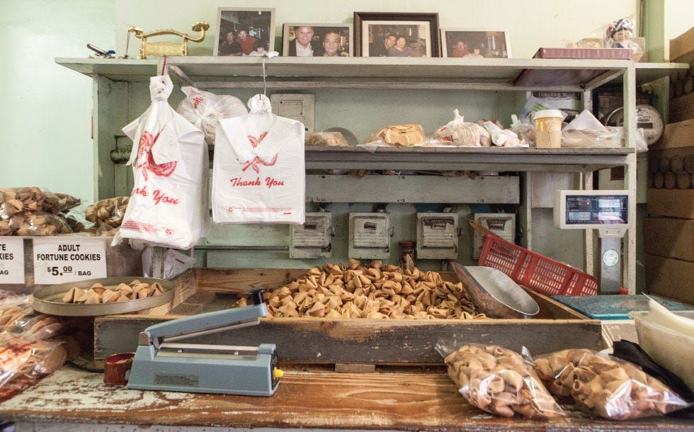 A Look at SF’s Tiny Fortune Cookie Factory