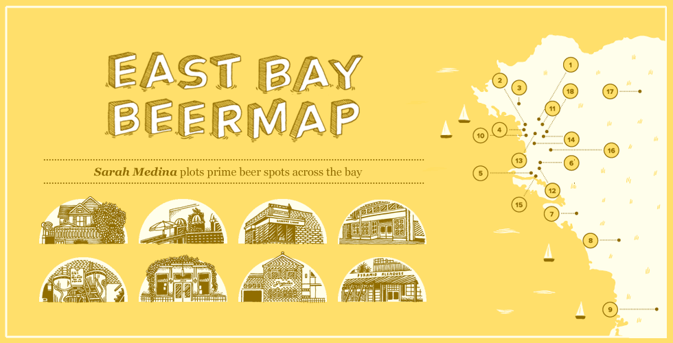 East Bay Beer Map