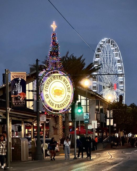 SkyStar Ferris Wheel arrives at Fisherman’s Wharf just in time for the holidays