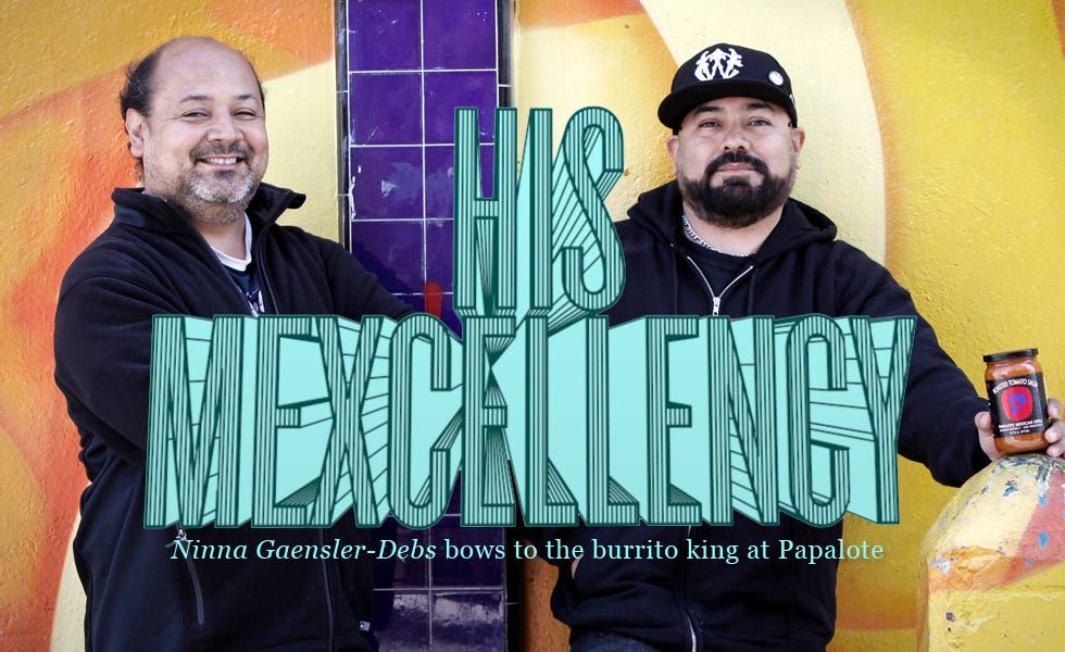 The Burrito King Behind Papalote