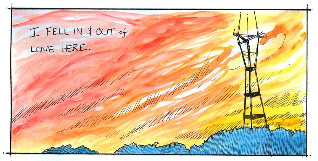 Illustrating What It Feels Like to Leave San Francisco