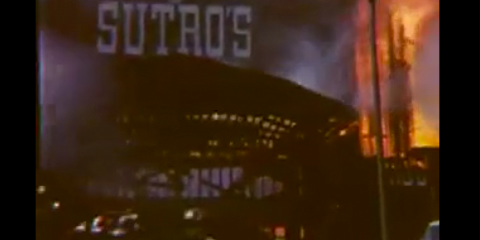 Amazing Video of Sutro Baths When It Burned Down
