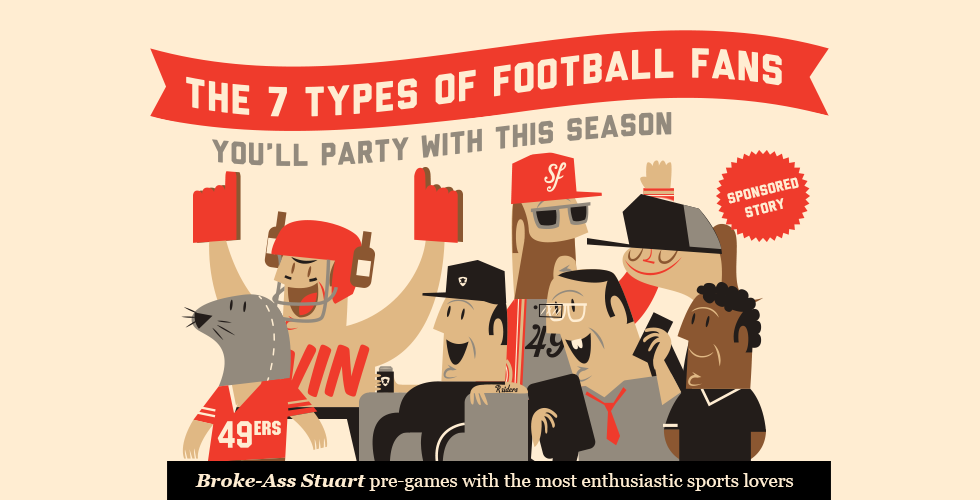 The 7 Types of Football Fans You’ll Party With This Season