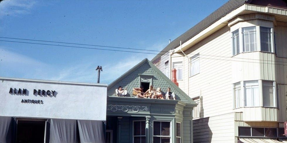 Photos of Cow Hollow from the 1970s