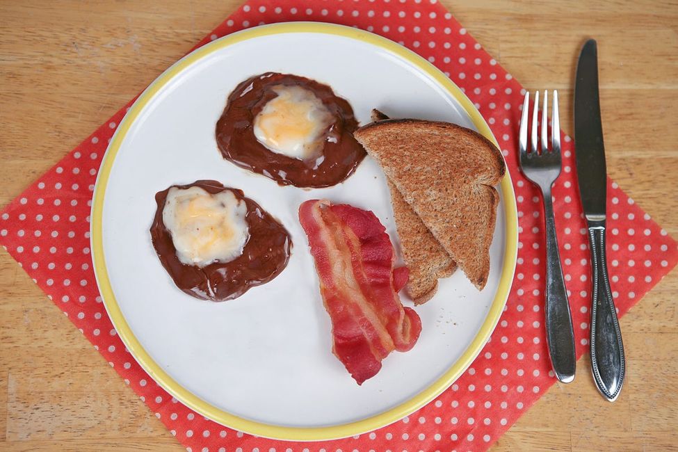 Fun Recipe Twist! Replace Boring, Regular Eggs with Cadbury Creme Eggs!