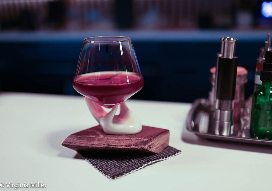 Modern Japanese Bar Iris serves some of the most ambitious cocktails around