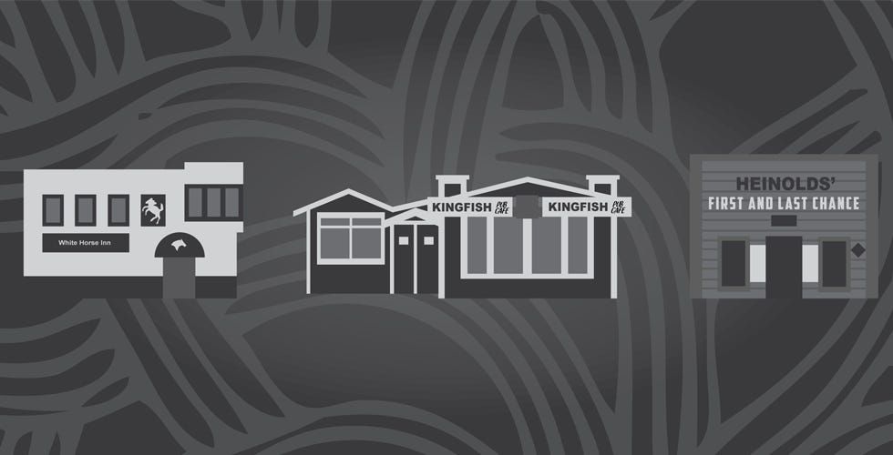 Oakland’s Historic Bars Illustrated