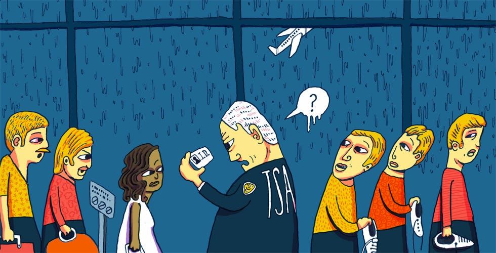 Who Is More Likely to Get Stopped by the TSA?