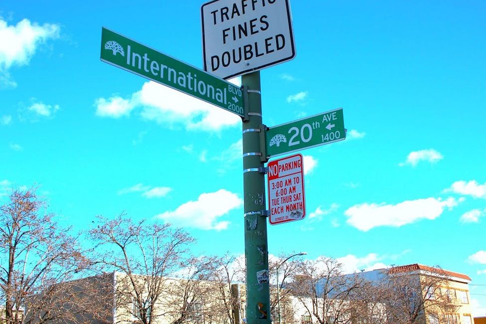Eating Internationally on International Boulevard in Oakland